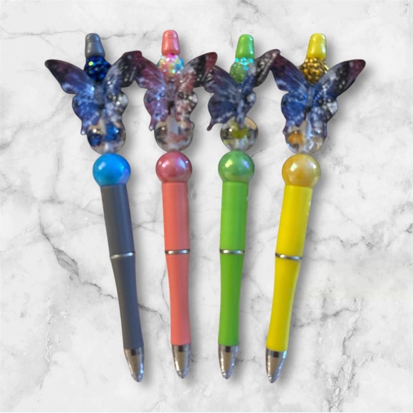 Other - Butterfly Handcrafted Pen (1) 🆕
